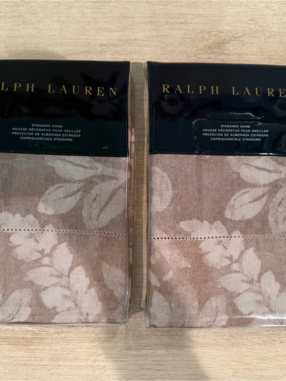Ralph Lauren Blush Floral Standard Sham